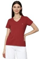 AS Women's 100% Polyester Regular Fit T-Shirt