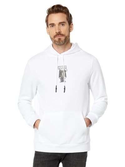Lager feld Men's Soft Solid Hoodie