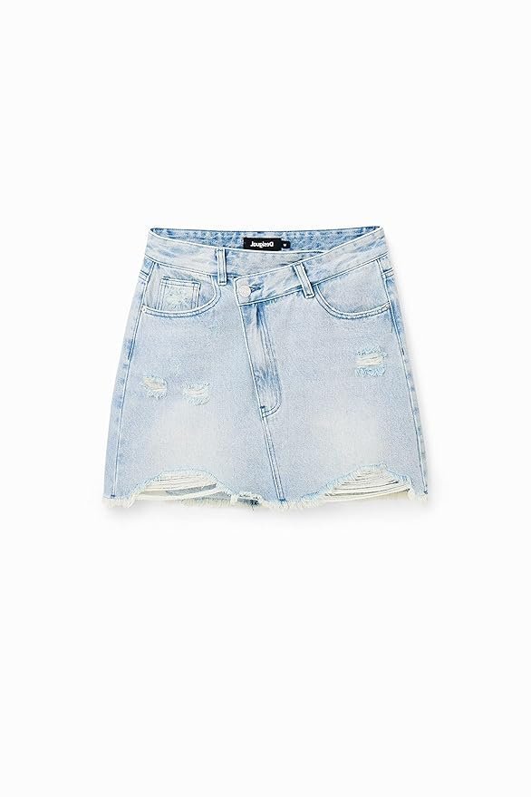 Women's Woman Denim Skirt Short - Image 2