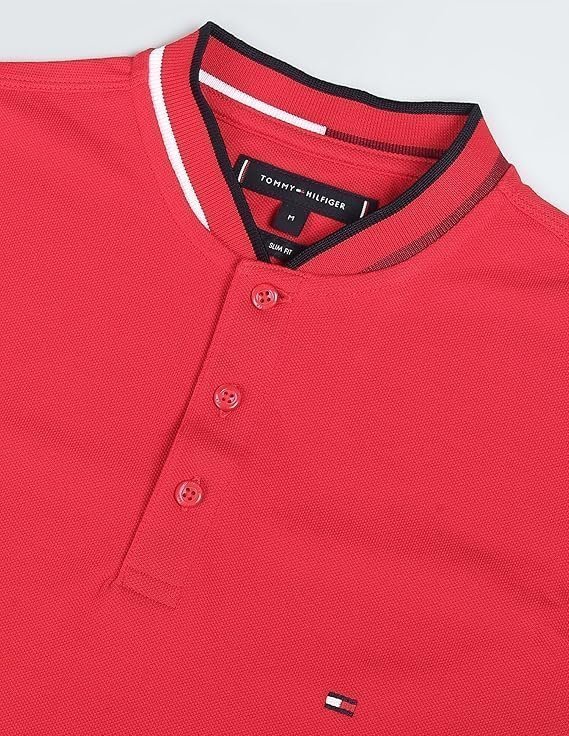 HILFI Men's Cotton Graphic Slim Fit Polo - Image 6